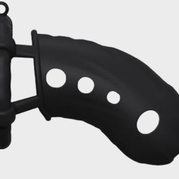 Cage de chasteté silicone Les Trous Noirs