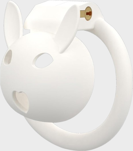 Cage de chasteté plastique Petit Lapin