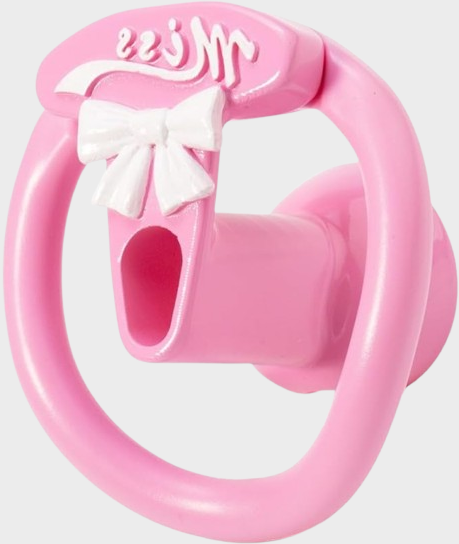 Cage de chasteté inversée plastique La Miss Chaste