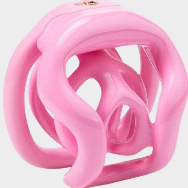 Cage de chasteté plastique La Steampunk Rose