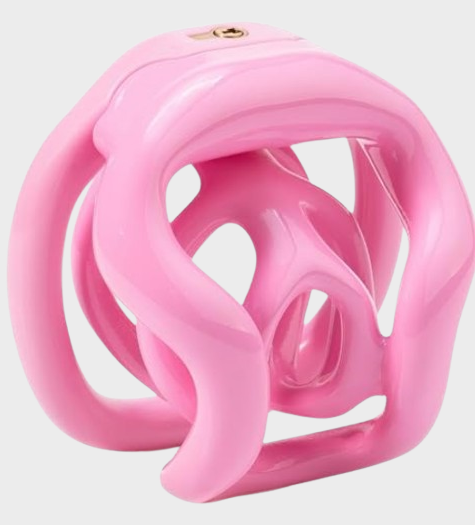 Cage de chasteté plastique La Steampunk Rose